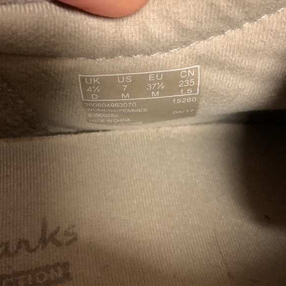 CLARK PADMORA OXFORD women SHOES 7 - Picture 6 of 6